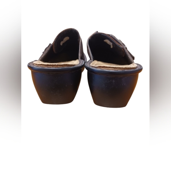 Naot Dark Red Avignon Leather Loafers/ Mules EUC Size 41 - Picture 5 of 6